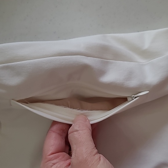 J. Crew Teddie women's cream colored wideleg pants size 4 - Picture 6 of 9